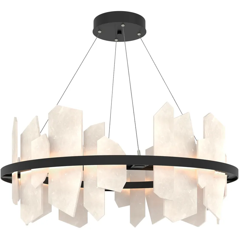 Volterra LED 38 inch Ink Circular Pendant Ceiling Light
