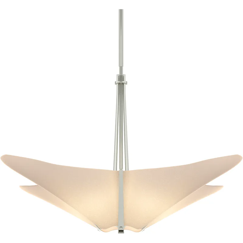 Kirigami 4 Light 23.7 inch Sterling Pendant Ceiling Light