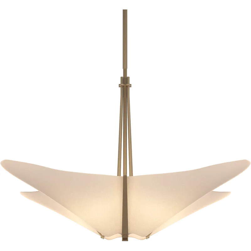 Kirigami 4 Light 23.7 inch Soft Gold Pendant Ceiling Light