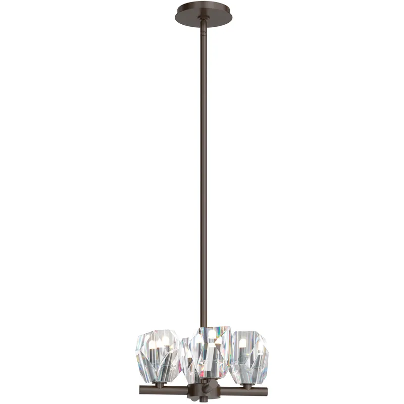 Gatsby 4 Light 11.6 inch Oil Rubbed Bronze Semi-Flush/Pendant Ceiling Light