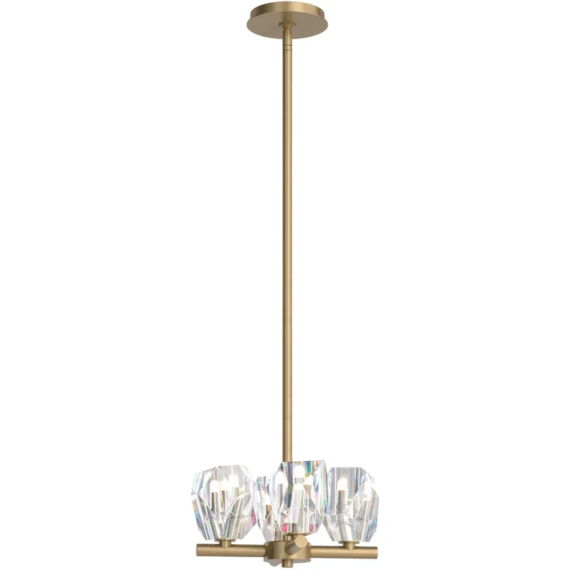Gatsby 4 Light 11.6 inch Soft Gold Semi-Flush/Pendant Ceiling Light