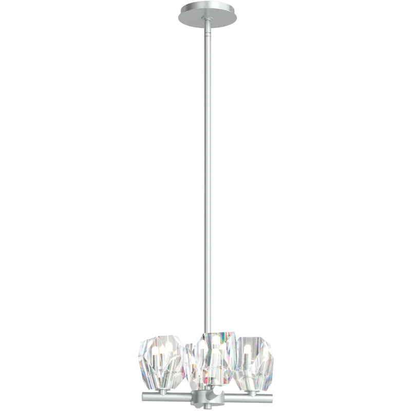 Gatsby 4 Light 11.6 inch Vintage Platinum Semi-Flush/Pendant Ceiling Light