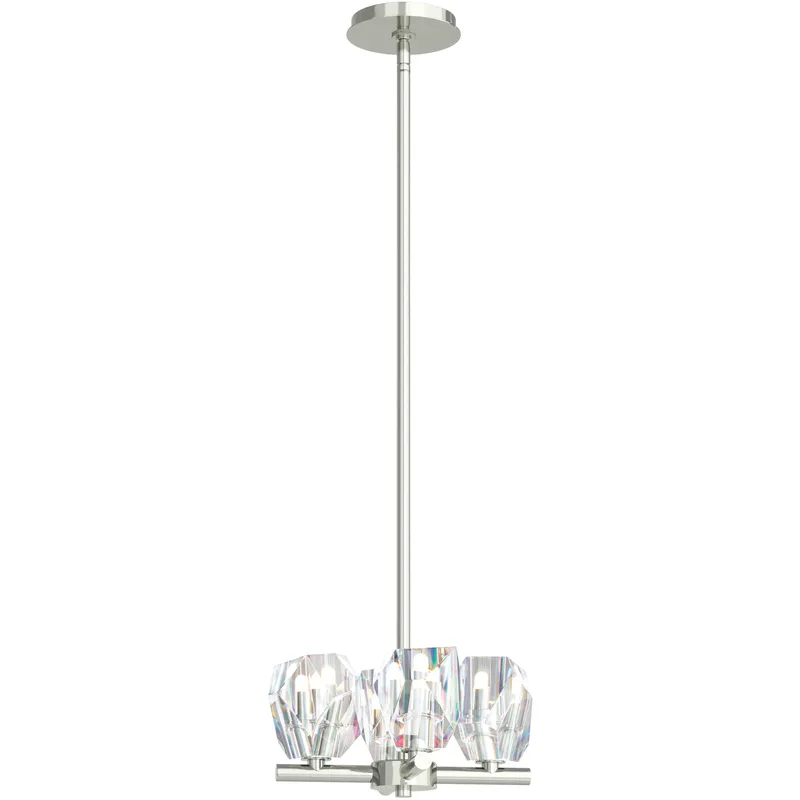 Gatsby 4 Light 11.6 inch Sterling Semi-Flush/Pendant Ceiling Light