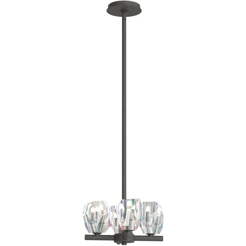 Gatsby 4 Light 11.6 inch Natural Iron Semi-Flush/Pendant Ceiling Light