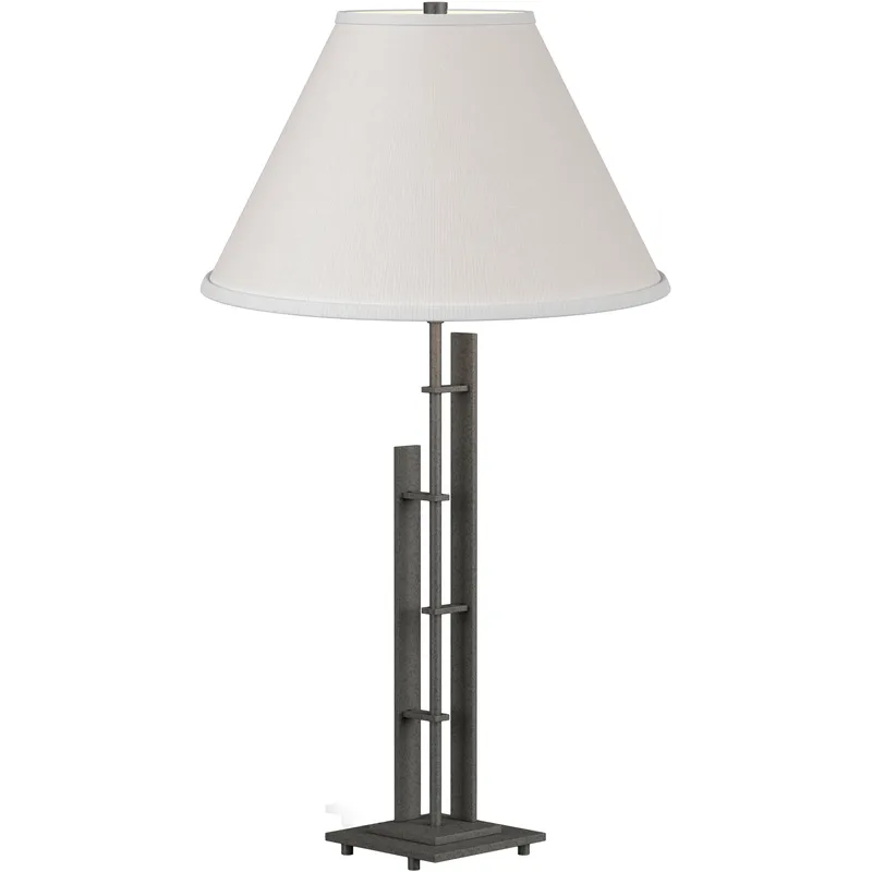 Metra Double 26.9 inch 150 watt Natural Iron Table Lamp Portable Light in Natural Anna