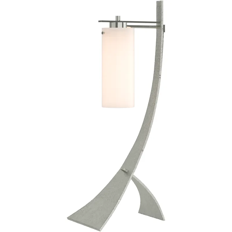 Stasis 28.3 inch 100 watt Sterling Table Lamp Portable Light