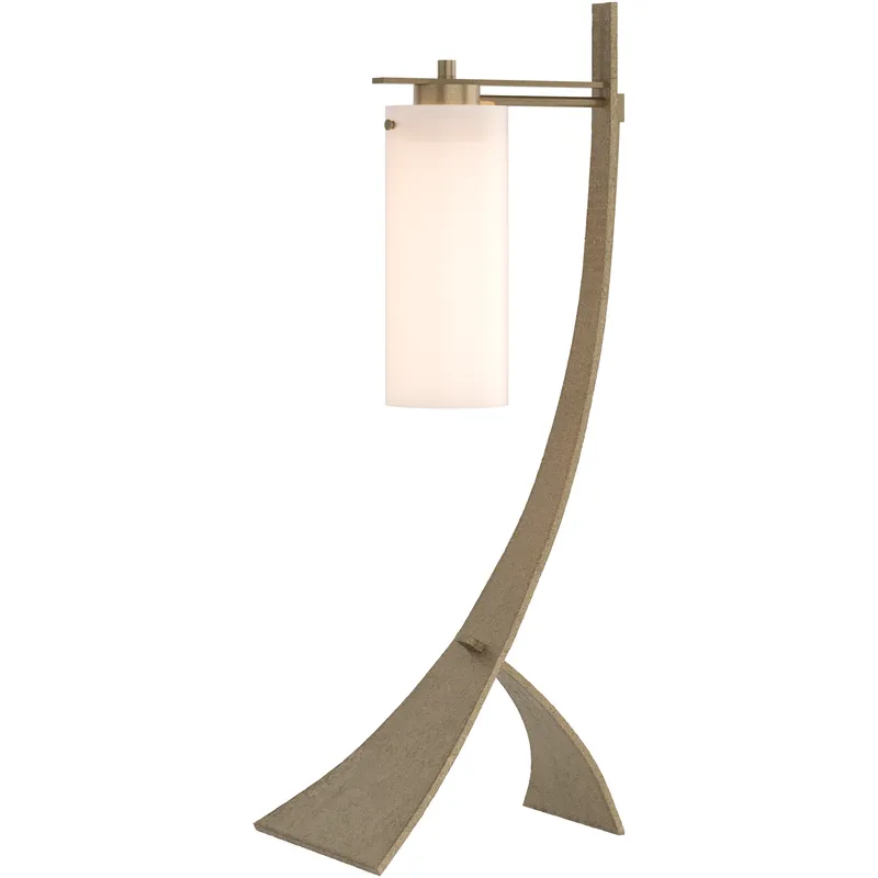 Stasis 28.3 inch 100 watt Soft Gold Table Lamp Portable Light