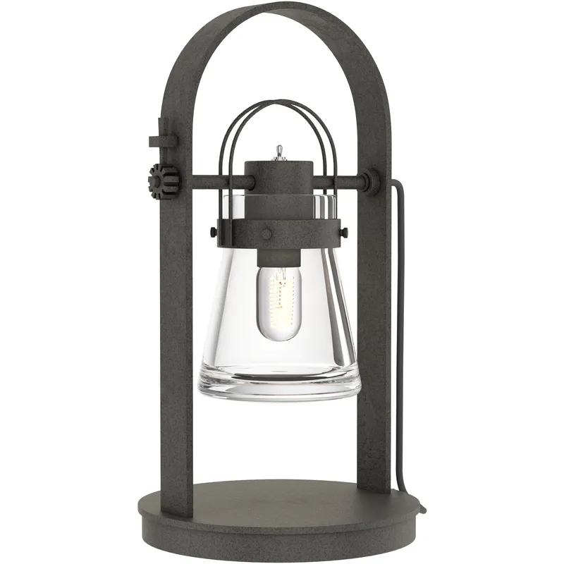 Erlenmeyer 19.4 inch 60 watt Natural Iron Table Lamp Portable Light