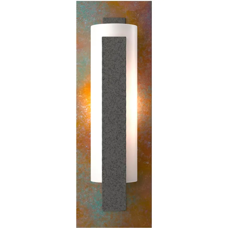 Forged Vertical Bar 1 Light 5 inch Natural Iron ADA Sconce Wall Light in Copper
