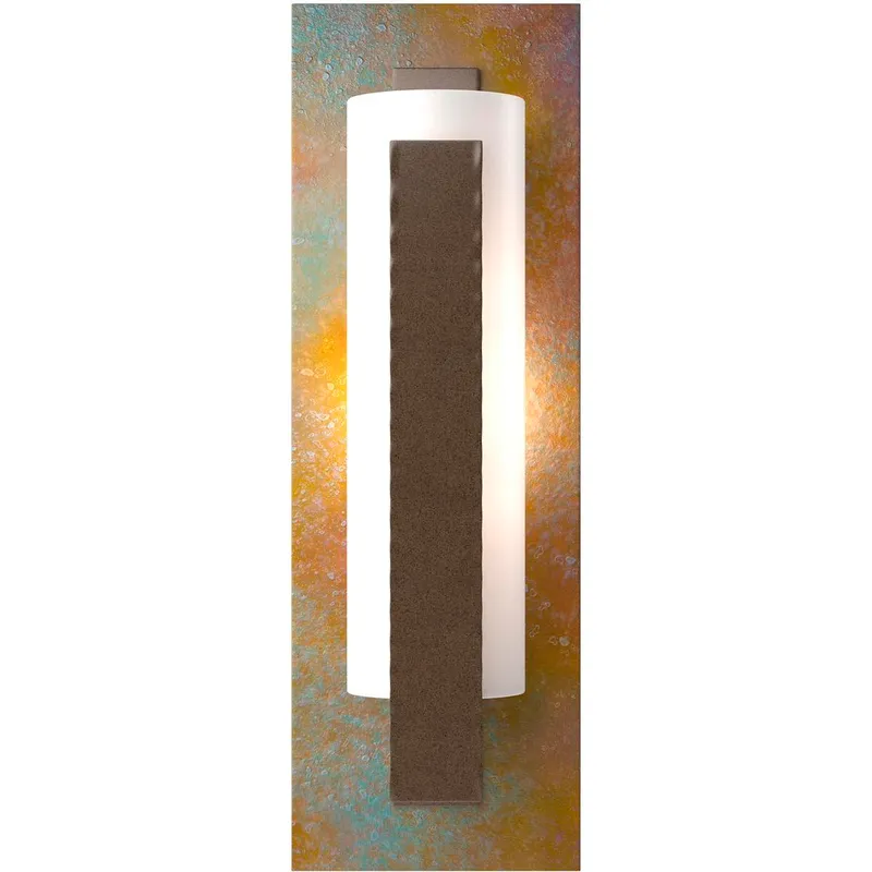 Forged Vertical Bar 1 Light 5 inch Ink ADA Sconce Wall Light in Copper