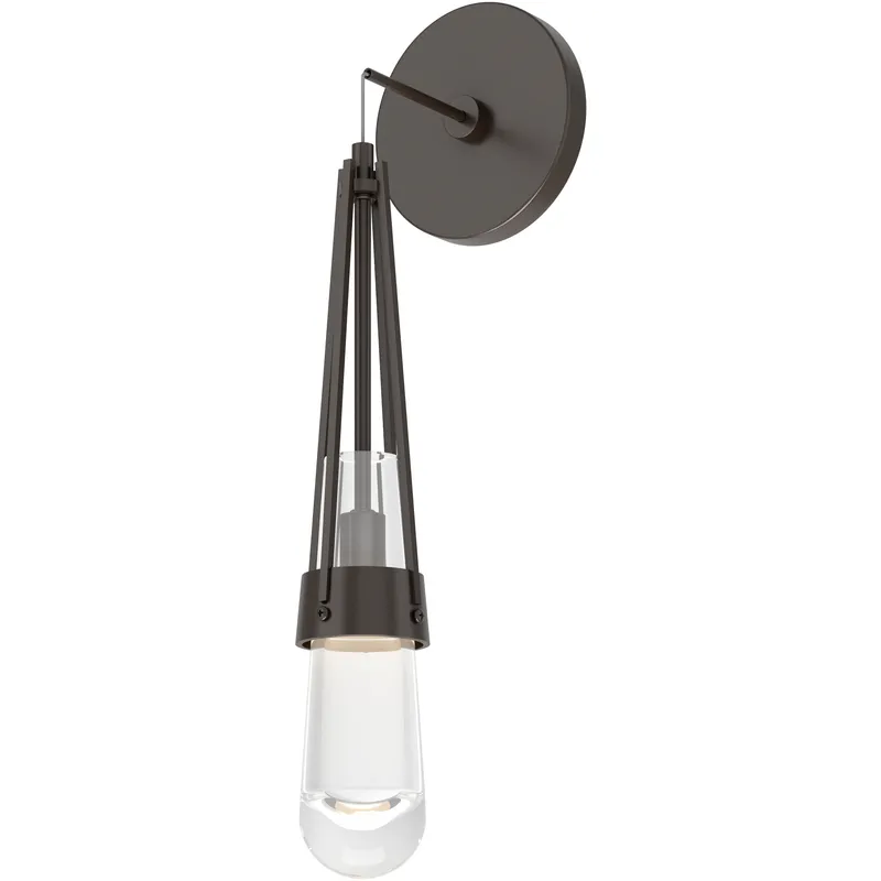 Link 1 Light 5.5 inch Oil Rubbed Bronze Sconce Wall Light, Low Voltage