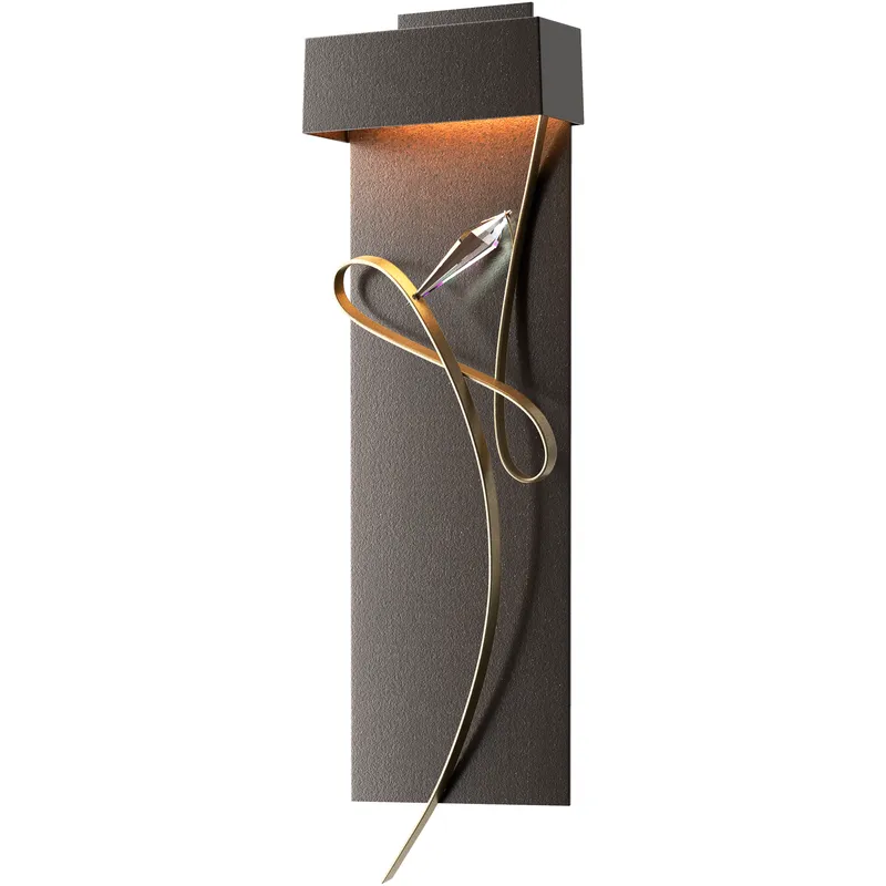 Rhapsody LED 8.6 inch Oil Rubbed Bronze and Soft Gold ADA Sconce Wall Light in Oil Rubbed Bronze/Soft Gold