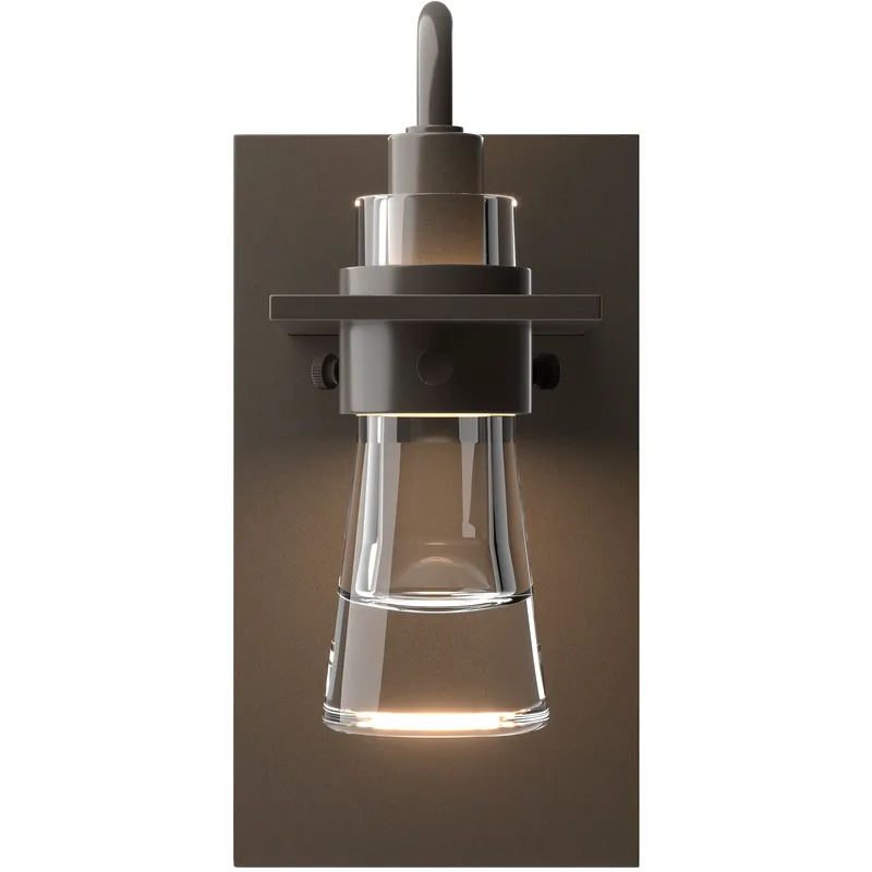 Erlenmeyer 1 Light 4.5 inch Dark Smoke Sconce Wall Light