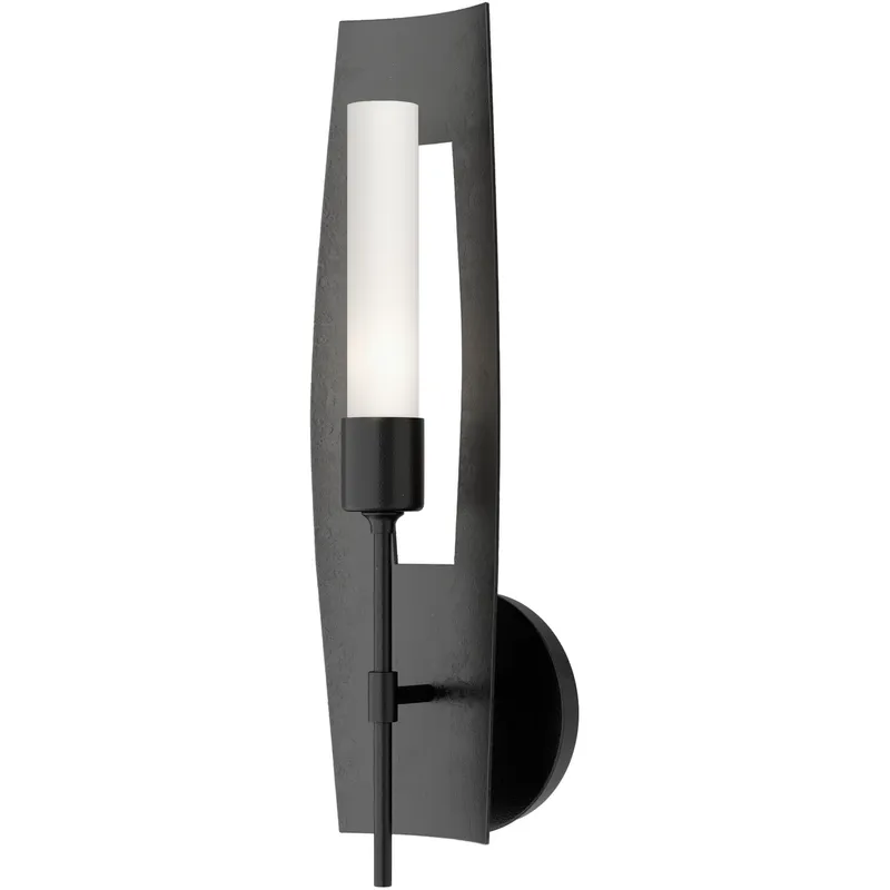 Passage 1 Light 5.3 inch Ink Sconce Wall Light in Frosted