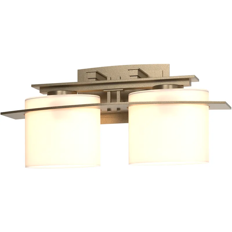 Arc Ellipse 2 Light 17.1 inch Soft Gold Sconce Wall Light