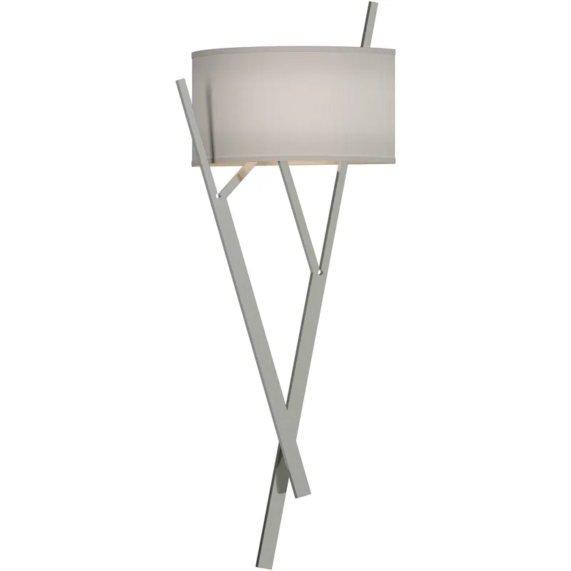 Arbo 2 Light 10 inch Sterling ADA Sconce Wall Light in Natural Anna