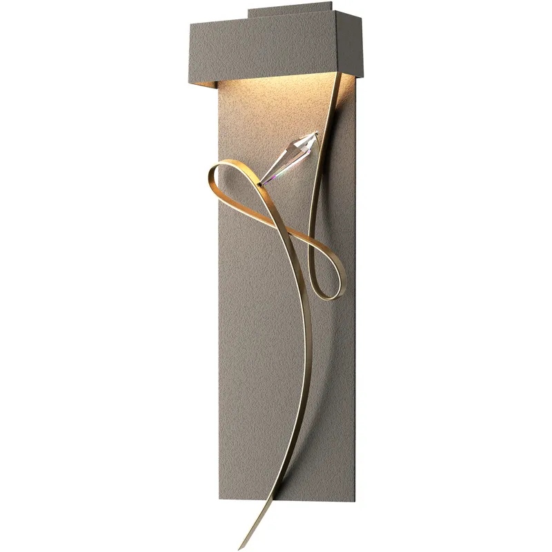 Rhapsody LED 8.6 inch Natural Iron and Soft Gold ADA Sconce Wall Light in Natural Iron/Soft Gold