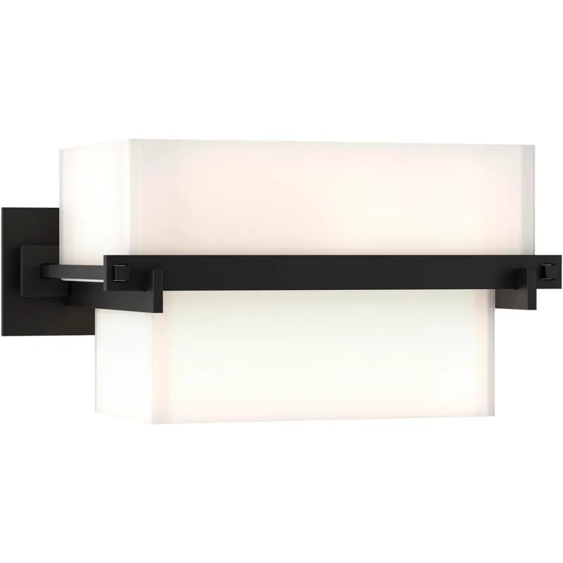 Kakomi 1 Light 9.8 inch Black Sconce Wall Light