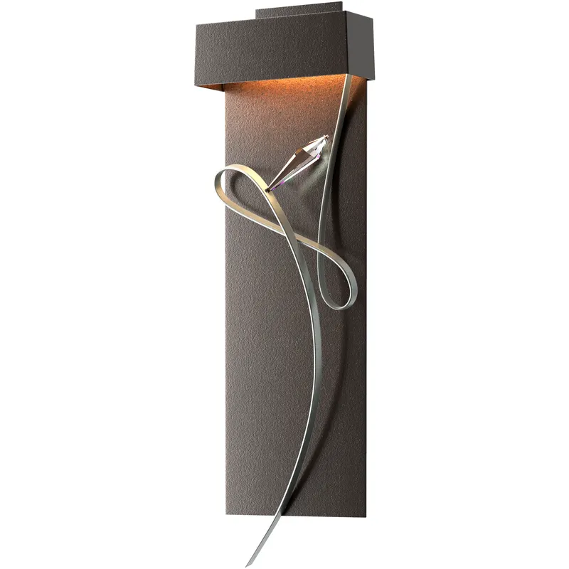 Rhapsody LED 8.6 inch Oil Rubbed Bronze and Vintage Platinum ADA Sconce Wall Light in Oil Rubbed Bronze/Vintage Platinum