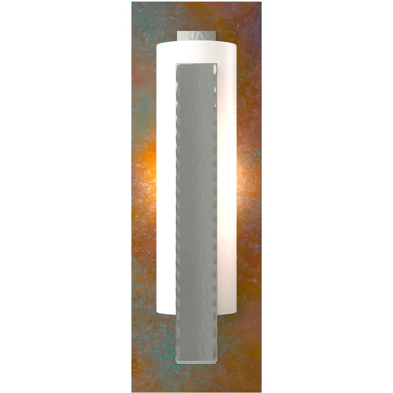 Forged Vertical Bar 1 Light 5 inch Sterling ADA Sconce Wall Light in Copper