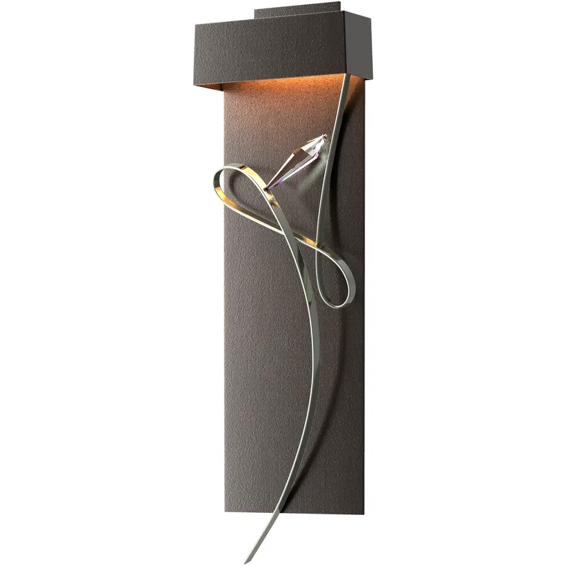 Rhapsody LED 8.6 inch Oil Rubbed Bronze and Sterling ADA Sconce Wall Light in Oil Rubbed Bronze/Sterling