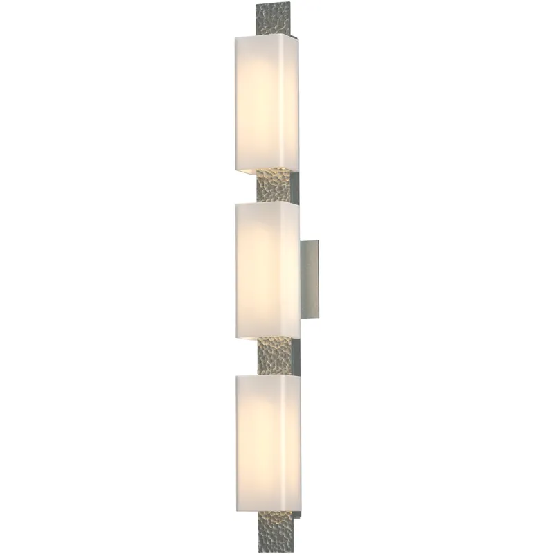 Oceanus 3 Light 33.5 inch Vintage Platinum ADA Sconce Wall Light