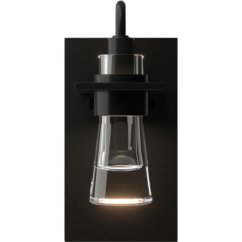 Erlenmeyer 1 Light 4.5 inch Black Sconce Wall Light