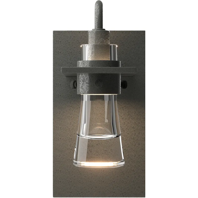 Erlenmeyer 1 Light 4.5 inch Natural Iron Sconce Wall Light