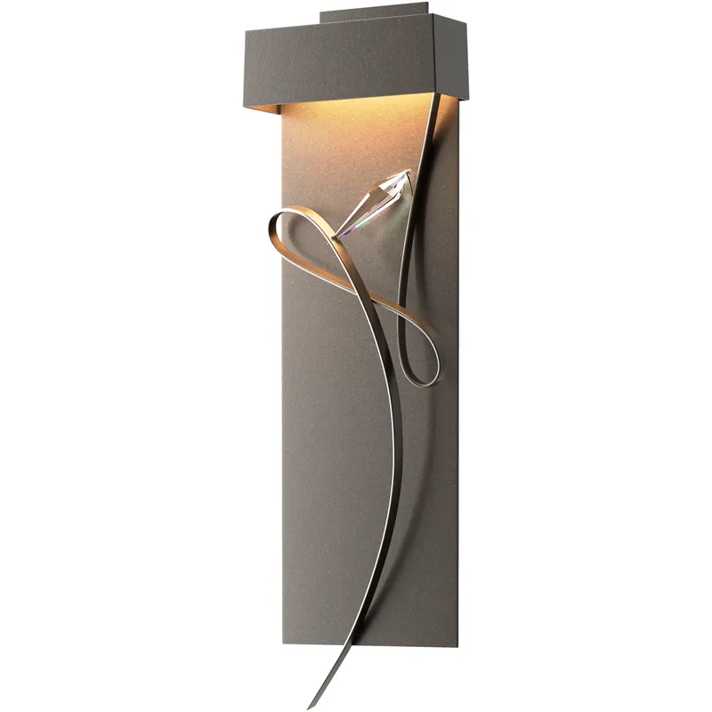 Rhapsody LED 8.6 inch Dark Smoke and Dark Smoke ADA Sconce Wall Light