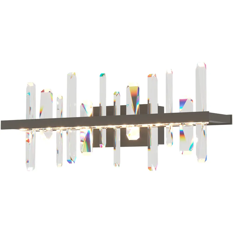 Solitude LED 26 inch Dark Smoke Sconce Wall Light