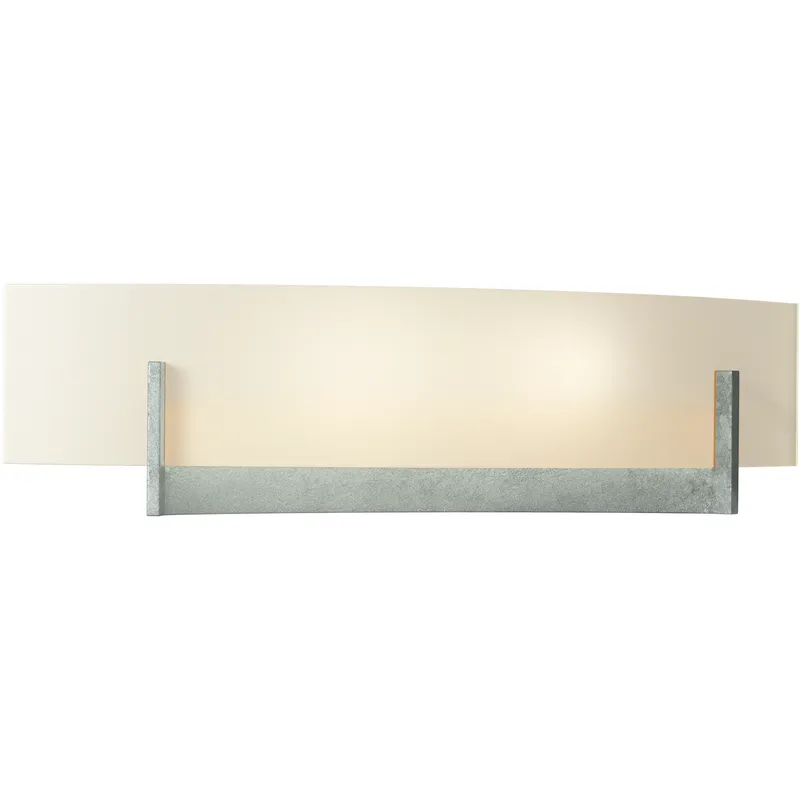 Axis 2 Light 17.3 inch Vintage Platinum ADA Sconce Wall Light in Opal