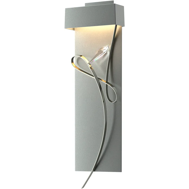 Rhapsody LED 8.6 inch Vintage Platinum and Sterling ADA Sconce Wall Light in Vintage Platinum/Sterling