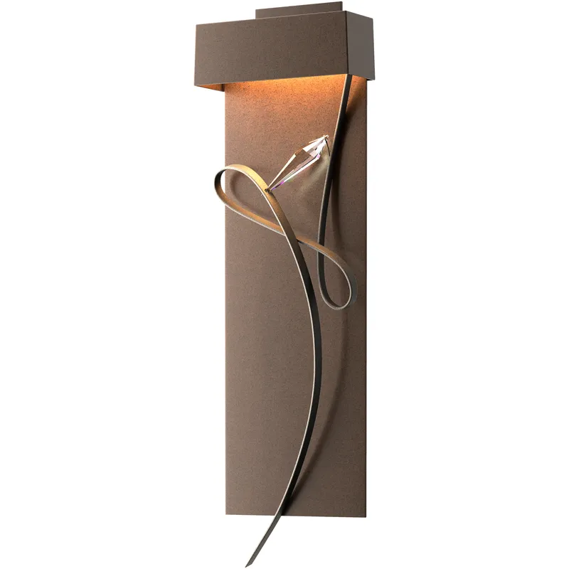 Rhapsody LED 8.6 inch Bronze and Natural Iron ADA Sconce Wall Light in Bronze/Natural Iron