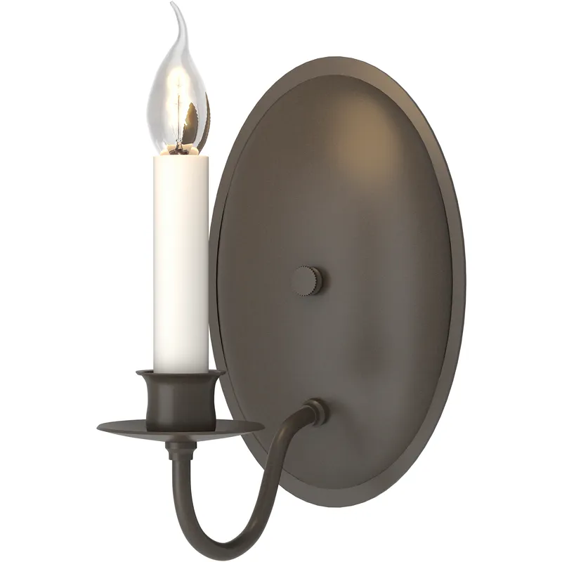Simple Lines 1 Light 5.75 inch Dark Smoke Sconce Wall Light