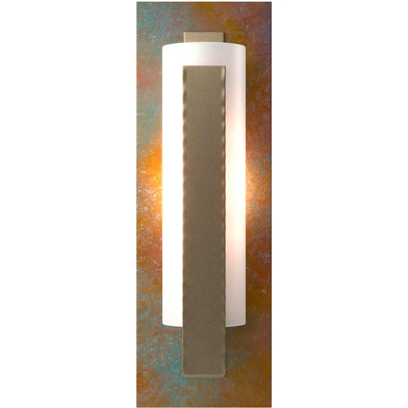 Forged Vertical Bar 1 Light 5 inch Soft Gold ADA Sconce Wall Light in Copper