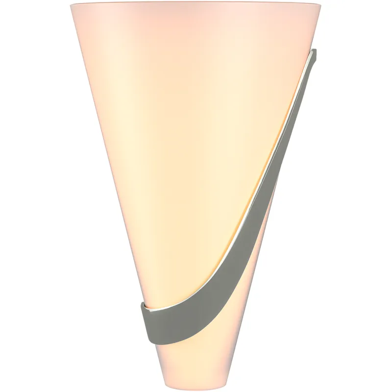 Half Cone 2 Light 8 inch Sterling Sconce Wall Light, Right