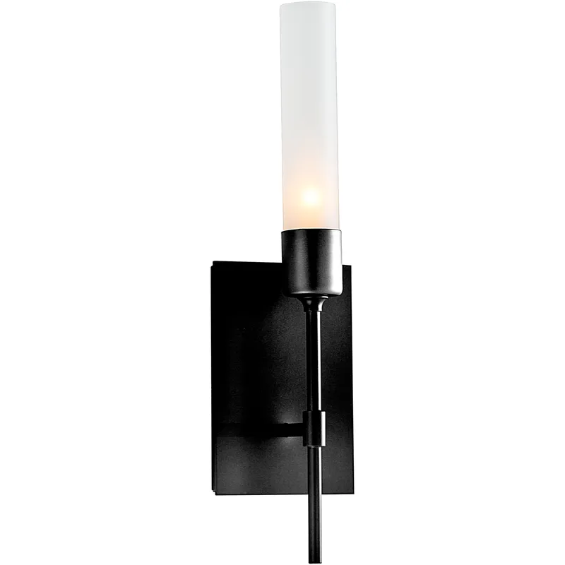 Vela 1 Light 4.5 inch Ink ADA Sconce Wall Light in Frosted