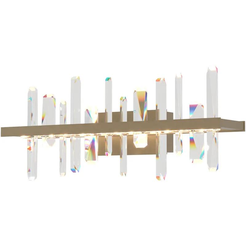 Solitude LED 26 inch Soft Gold Sconce Wall Light