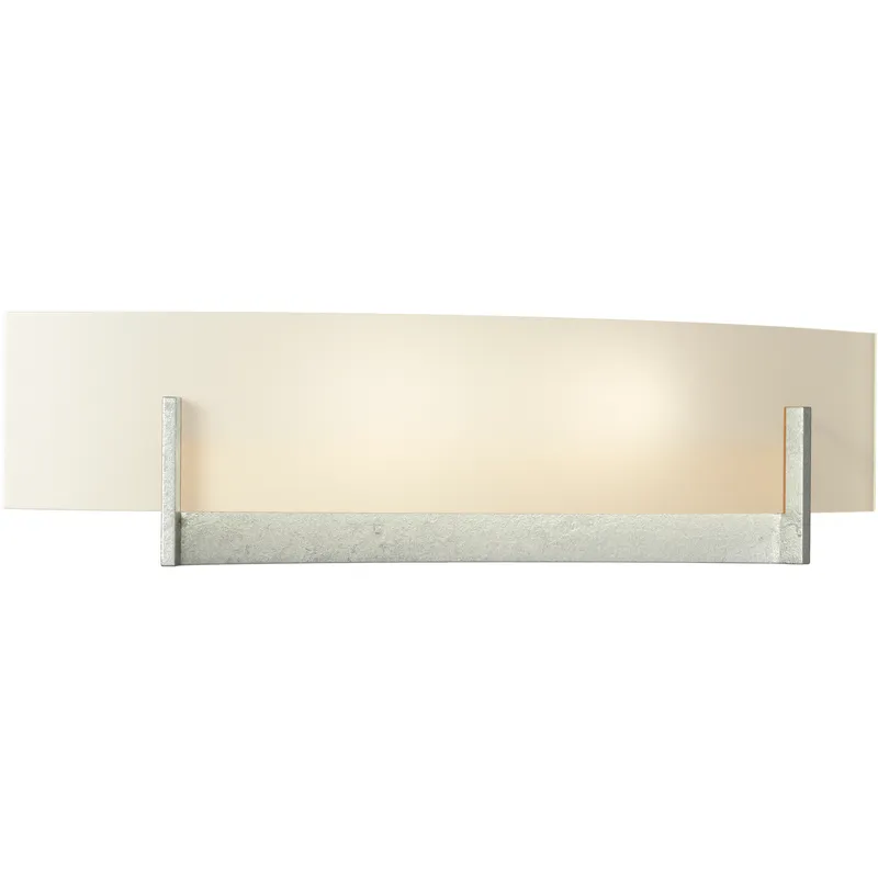 Axis 2 Light 17.3 inch Sterling ADA Sconce Wall Light in Opal