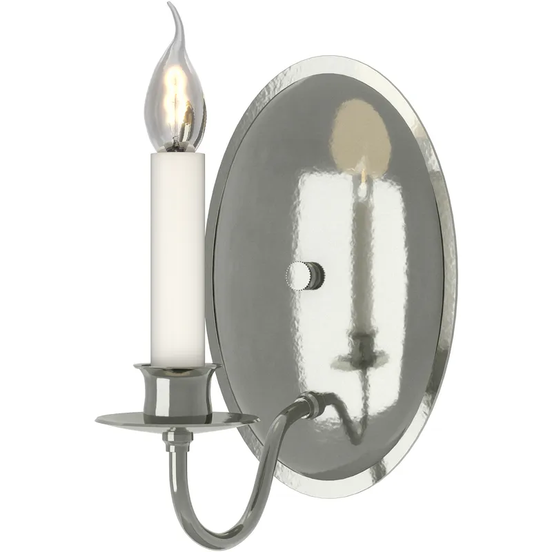 Simple Lines 1 Light 5.75 inch Sterling Sconce Wall Light