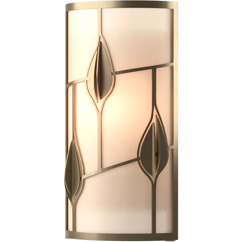 Alison's Leaves 1 Light 7.5 inch Soft Gold ADA Sconce Wall Light