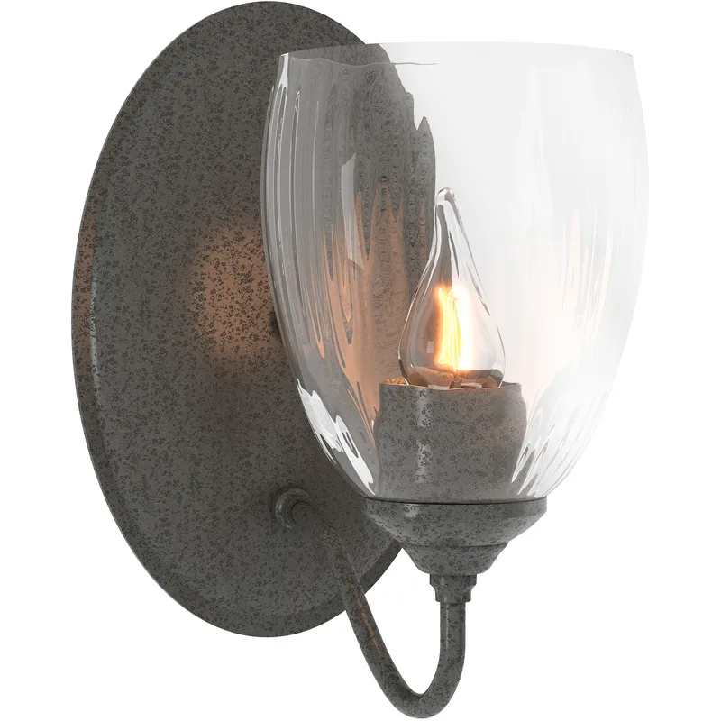 Simple Lines 1 Light 5.75 inch Natural Iron Sconce Wall Light