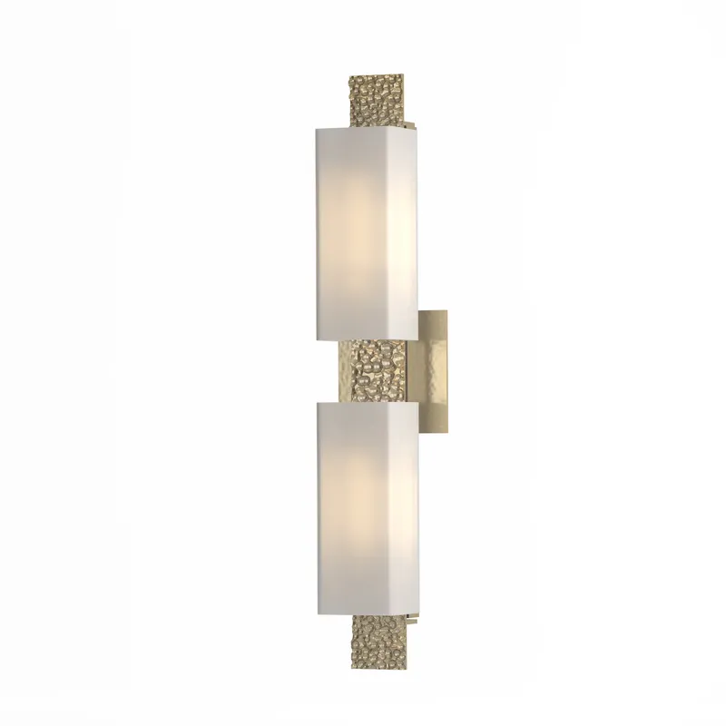 Oceanus 2 Light 23 inch Modern Brass ADA Sconce Wall Light