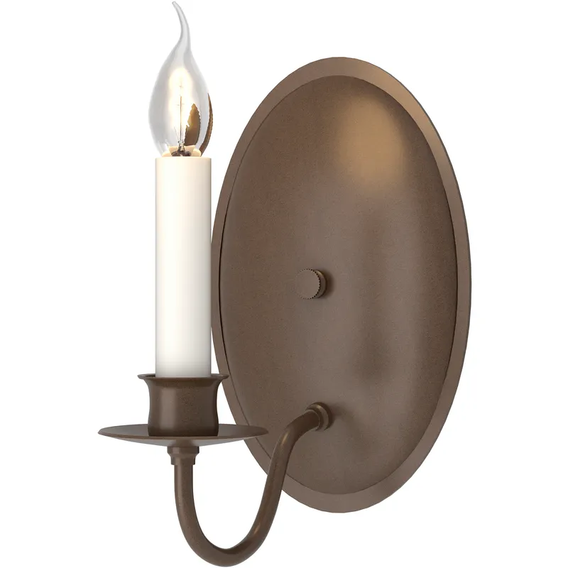 Simple Lines 1 Light 5.75 inch White Sconce Wall Light