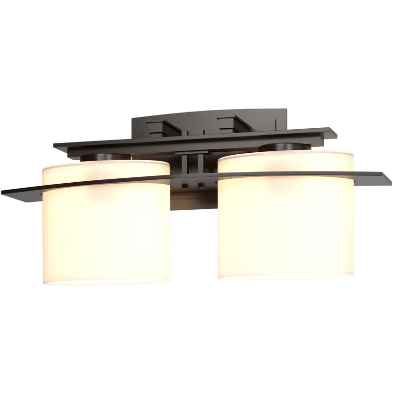 Arc Ellipse 2 Light 17.1 inch Oil Rubbed Bronze Sconce Wall Light