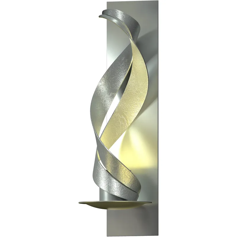 Folio 1 Light 5.7 inch Vintage Platinum Sconce Wall Light
