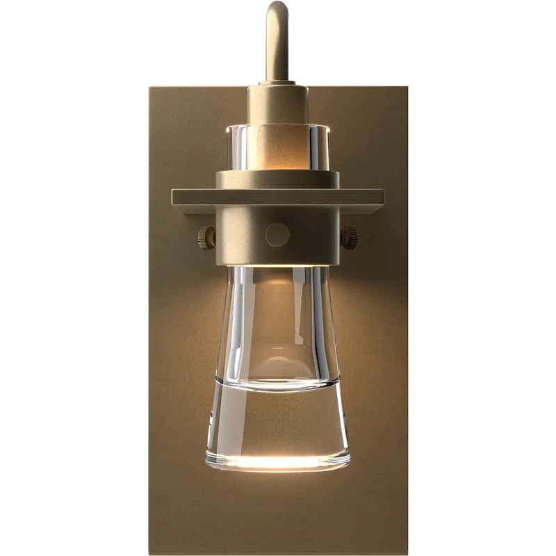 Erlenmeyer 1 Light 4.5 inch Soft Gold Sconce Wall Light