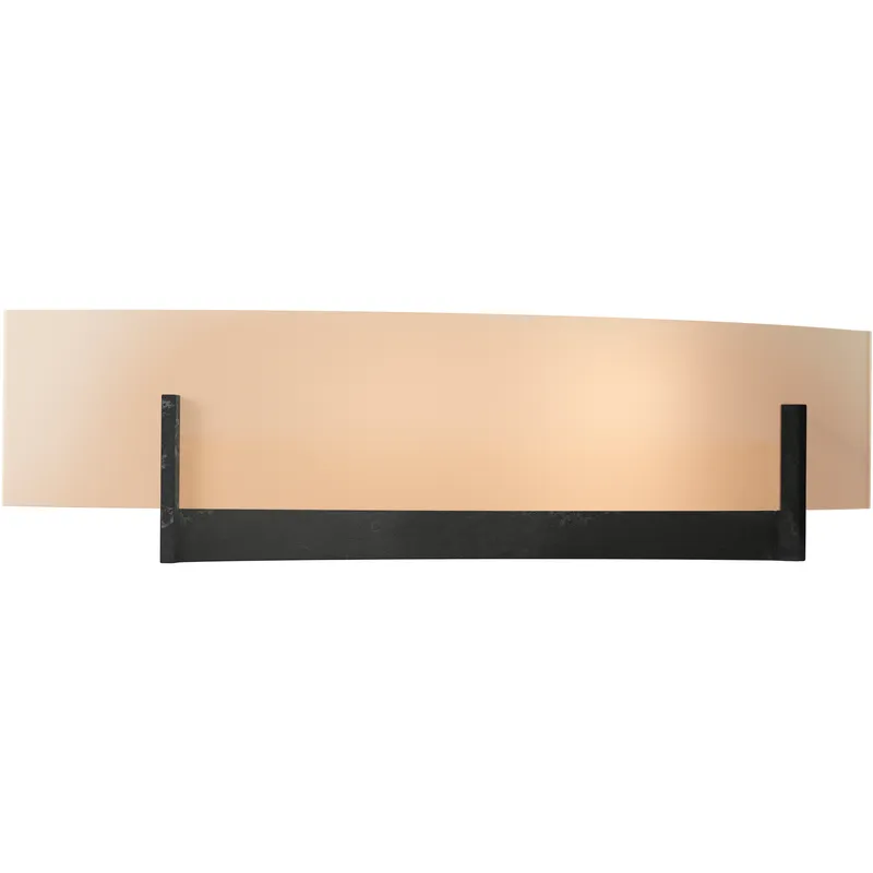 Axis 2 Light 17.3 inch Black ADA Sconce Wall Light in Sand