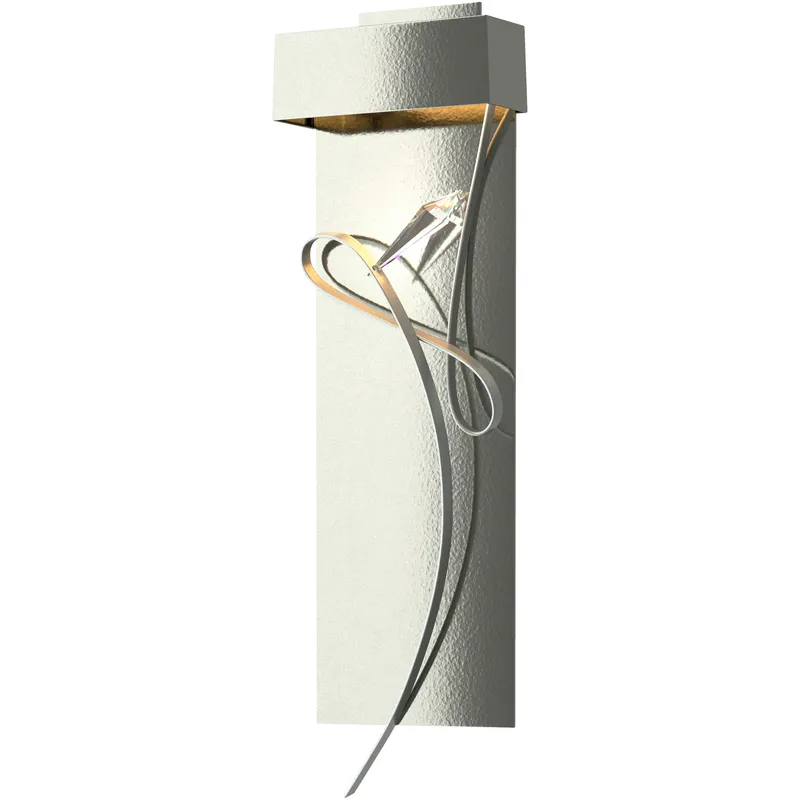 Rhapsody LED 8.6 inch Sterling and Vintage Platinum ADA Sconce Wall Light in Sterling/Vintage Platinum