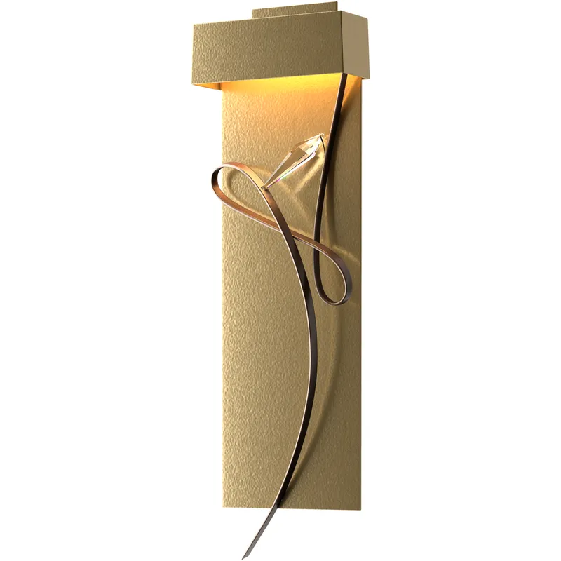 Rhapsody LED 8.6 inch Modern Brass and Bronze ADA Sconce Wall Light in Modern Brass/Bronze